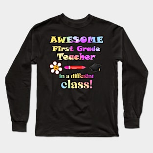 AWESOME Fifth Grade Teacher Long Sleeve T-Shirt